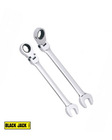 Llave combinada articulada con criquet