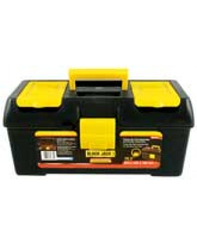 Caja de herramientas plástica BLACK JACK 423 x 185 x 215 mm bandeja y gaveteros 16,5"