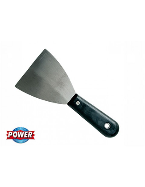 Espátula de acero mango plástico - Albañileria y Construcción