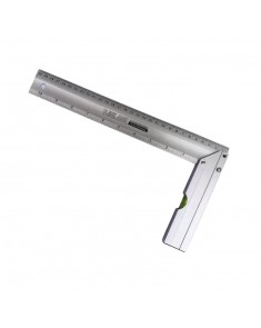 ESCUADRA ALUMINIO CON NIVEL 300mm BLACK JACK