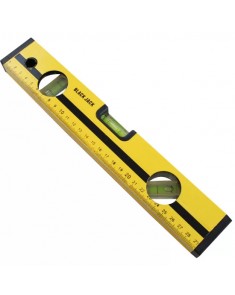 NIVEL PROFESIONAL ALUMINIO 300mm BLACK JACK