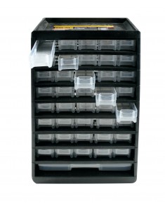 Organizador plástico 41 cajones Black Jack 300 x 490 x 138 mm
